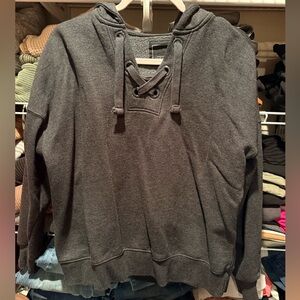 Lily & Lottie by Lauriebelles lace up hoodie